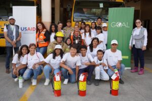 A Youth Brigade established by GOAL - Honduras